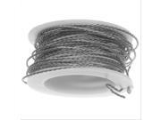 Artistic Wire Twisted Craft Wire 20 Gauge Thick 3 Yard Spool Stainless Steel
