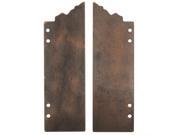 Vintaj Natural Brass Large Ornate Door Stamping Blank 58x17.5mm 2 Pieces