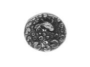 Green Girl Studios Button 16mm Fish Pond 1 Piece Pewter