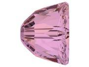 Swarovski Crystal 5542 Dome Beads 11mm 2 Pieces Crystal Lilac Shadow
