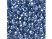 Czech Glass Matubo 7 0 Seed Beads 7.5 Gram Tube Crystal Blue Luster