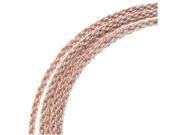 Artistic Wire Braided Craft Wire 10 Gauge Thick 2.5 Foot Coil Rose Gold Color