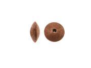 Vintaj Artisan Copper Smooth Saucer Beads 3.5x8mm 2