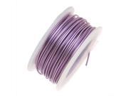 Artistic Wire Silver Plated Craft Wire 18 Gauge Thick 4 Yard Amethyst Purple