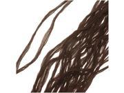 Silk Fabric Fairy Ribbon 2cm Wide 40 Inches Long 1 Strand Chocolate Brown
