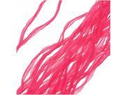 Silk Fabric Fairy Ribbon 2cm Wide 40 Inches Long 1 Strand Bright Pink