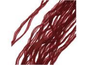 Silk Fabric Fairy Ribbon 2cm Wide 40 Inches Long 1 Strand Garnet Red