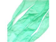 Silk Fabric Flat Silky Ribbon 2cm Wide 42 Inches Long 1 Strand Seafoam Lt Green
