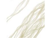 Silk Fabric Fairy Ribbon 2cm Wide 40 Inches Long 1 Strand Ivory White