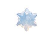 Swarovski Crystal 6748 Edelweiss Pendant 14mm 1 Piece White Opal
