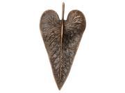 Vintaj Natural Brass Wildwood Leaf Stamping Embellishment 50x25mm 1 Piece