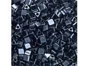 Miyuki Sharp Triangle Beads 8 0 7.2 Grams Gunmetal
