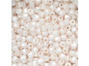 True2 Czech Fire Polished Glass Faceted Round Beads 2mm 50 Pieces Pastel White