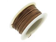 Artistic Wire Copper Craft Wire 22 Gauge Thick 8 Yard Spool Antiqued Brass