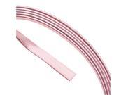 Artistic Wire Flat Craft Wire 3mm 21 Gauge Thick 3 Foot Coil Rose Gold Color