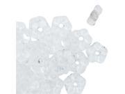 Preciosa Czech Glass Forget Me Not Flower Spacer Beads 5mm 72 Pieces Crystal