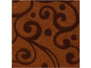 Lillypilly Designs Patterned Ultrasuede Paisley Pattern 4x8.5 1 Pc Clove