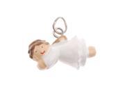 Hand Painted 3D Little Flying Angel Girl Left Jewelry Charm