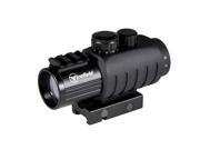 Firefield 3x30 Prismatic Sight with Red Black Circle Dot Reticle Lens Converter FF13028