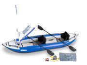 Sea Eagle Explorer Kayak 380 x Trade Quick Sail Package 380XK Quick Sail