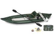Sea Eagle FastTrack Inflatable Kayak 385FTG Green Motormount Angler Package 385FTGK MotorMnt Angler