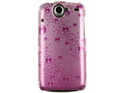 Reinforced Plastic Design Phone Cover Case Purple Raindrops For Nexus One
