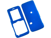 Rubberized Plastic Solid Phone Cover Case Dark Blue For Cricket A100