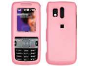 Rubberized Plastic Phone Cover Case Pink For Samsung Messager R450