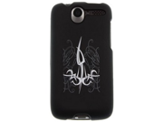 Rubber Coated Design Phone Case Tattoo For HTC Desire