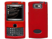 Red Silicone Protective Skin Cover Case For Samsung Epix i907