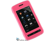 Leather Textured Plastic Phone Protector Hot Pink Cover For LG Vu CU920 LG Vu CU915