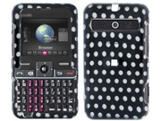 Reinforced Plastic Phone Design Cover Case Polka Dots For Cricket MSGM8