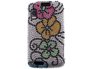 Diamond Design Phone Protector Cover Case Hawaii Flower For Motorola ATRIX 4G