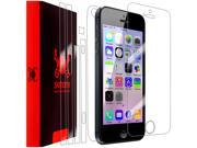 Skinomi Transparent Clear Full Body Protector Film Cover for Apple iPhone 5S