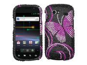 Hard Plastic Diamante Fairyland Butterfly Phone Protector for Samsung Nexus S 4G Nexus S