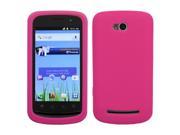 Hot Pink Silicone Gel Skin Phone Case Protector for Coolpad Quattro 4G 5860E