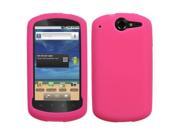Hot Pink Silicone Gel Skin Phone Case Protector for Huawei Impulse 4G U8800