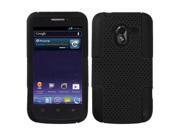 Astronoot Dual Layer Hybrid Black Phone Protector Case for ZTE Avid 4G N9120
