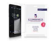 Archos 50 Diamond Screen Protector [3 Pack] iLLumiShield Japanese Ultra Clear HD Film with Anti Bubble and Anti Fingerprint High Quality Invisible Shield
