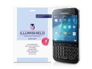 BlackBerry Classic Q20 Screen Protector [2 Pack] iLLumiShield HD Blue Light UV Filter Premium Clear Film Anti Fingerprint Anti Bubble Shield Lifeti