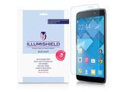 Alcatel OneTouch IDOL 3 5.5 Screen Protector [2 Pack] iLLumiShield HD Blue Light UV Filter Premium Clear Film Anti Fingerprint Anti Bubble Shield L
