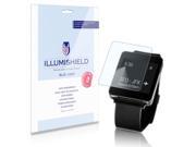 LG G Watch Screen Protector [2 Pack] iLLumiShield HD Blue Light UV Filter Premium Clear Film Anti Fingerprint Anti Bubble Shield Lifetime Warranty