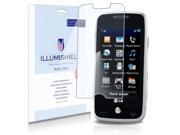 LG Prime Screen Protector [2 Pack] iLLumiShield HD Blue Light UV Filter Premium Clear Film Anti Fingerprint Anti Bubble Shield Lifetime Warranty
