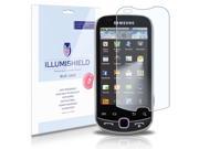 Samsung Intercept Screen Protector [2 Pack] iLLumiShield HD Blue Light UV Filter Premium Clear Film Anti Fingerprint Anti Bubble Shield Lifetime Wa
