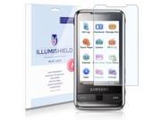 Samsung Omnia Screen Protector i900 [2 Pack] iLLumiShield HD Blue Light UV Filter Premium Clear Film Anti Fingerprint Anti Bubble Shield Lifetime