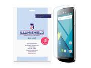 BLU Studio X Screen Protector [2 Pack] iLLumiShield HD Blue Light UV Filter Premium Clear Film Anti Fingerprint Anti Bubble Shield Lifetime Warrant