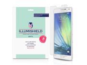 Samsung Galaxy A7 Screen Protector [3 Pack] iLLumiShield Anti Glare Matte HD Clear Film Anti Bubble Anti Fingerprint Japanese Invisible Shield Life