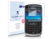 BlackBerry Curve 8900 Screen Protector [2 Pack] iLLumiShield HD Blue Light UV Filter Premium Clear Film Anti Fingerprint Anti Bubble Shield Lifetim