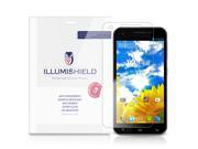 BLU Studio 5.5 Screen Protector [3 Pack] iLLumiShield Japanese Ultra Clear HD Film with Anti Bubble and Anti Fingerprint High Quality Invisible Shield Li