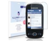 Samsung Seek Screen Protector [2 Pack] iLLumiShield HD Blue Light UV Filter Premium Clear Film Anti Fingerprint Anti Bubble Shield Lifetime Warrant